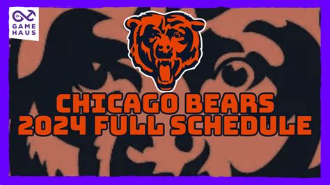 Chicago Bears 2024 schedule leaks tracker